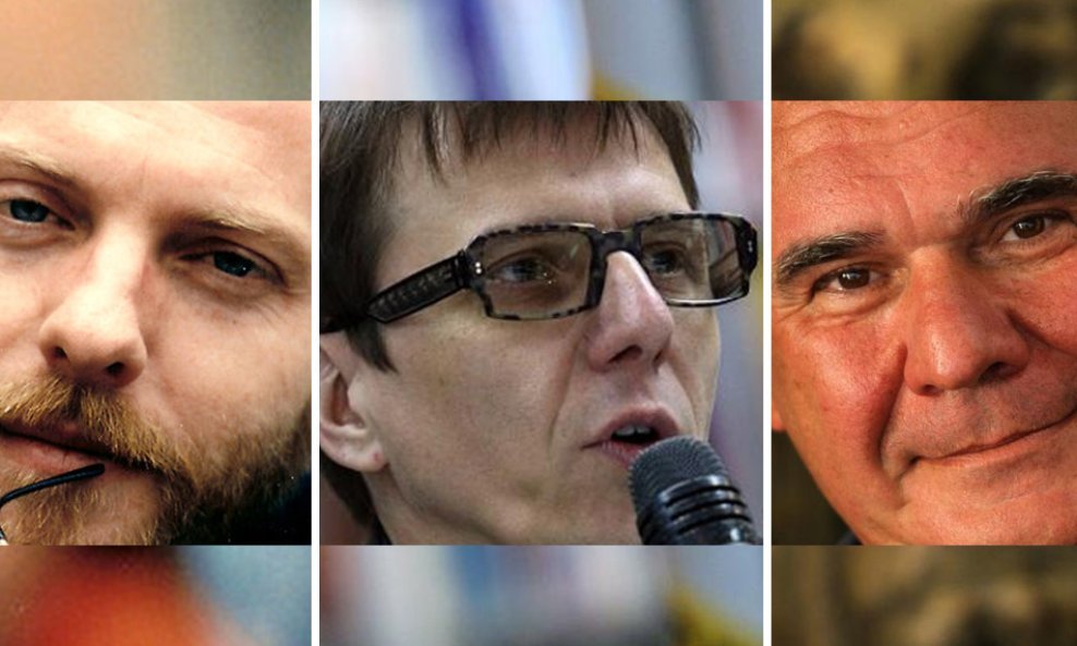Nenad Bartolčić, Seid Serdarević i Velimir Visković