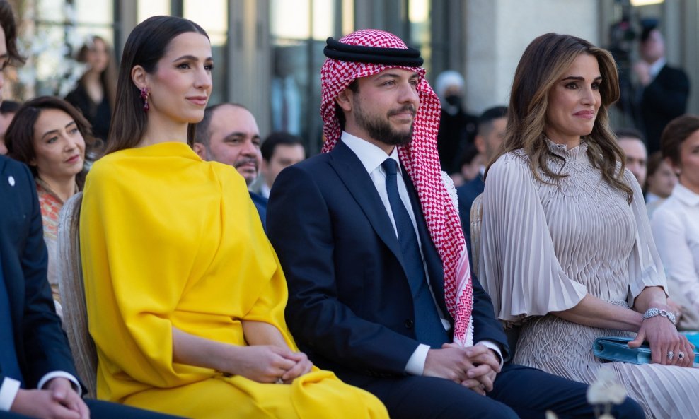 Princeza Rajwa, princ Hussein i kraljica Rania