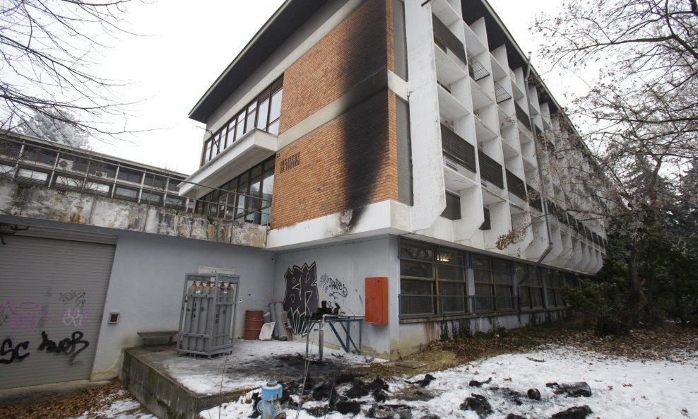 Požar u Institutu Ruđer Bošković