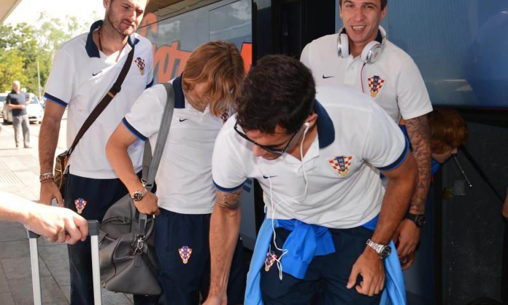 Mario Mandžukić, Luka Modrić, Joe Šimunić