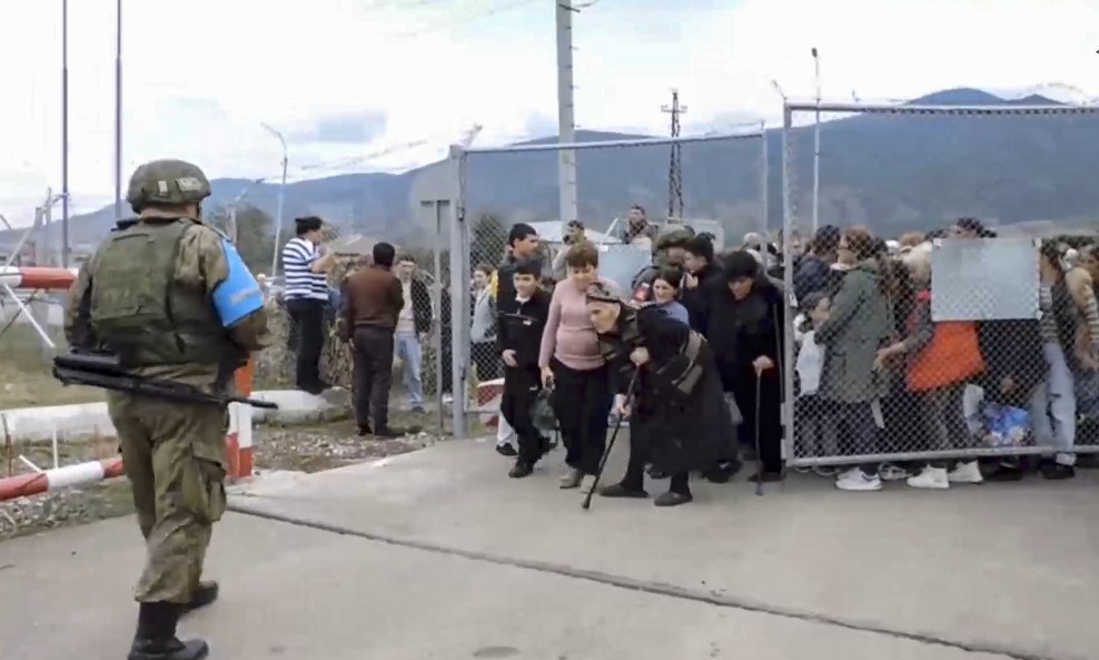 Evakuacija stanovnika s Gorsko Karabaha