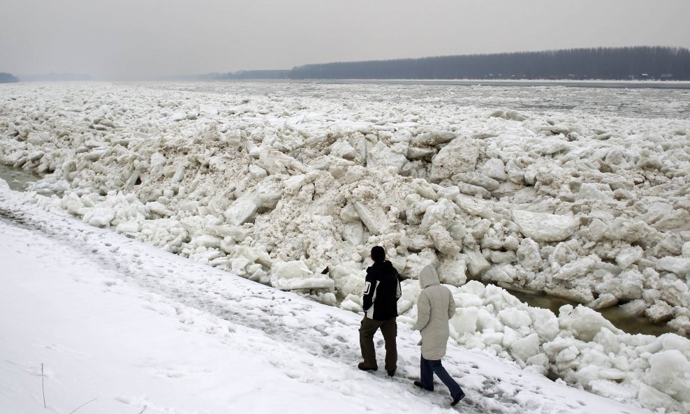 dunav led beograd