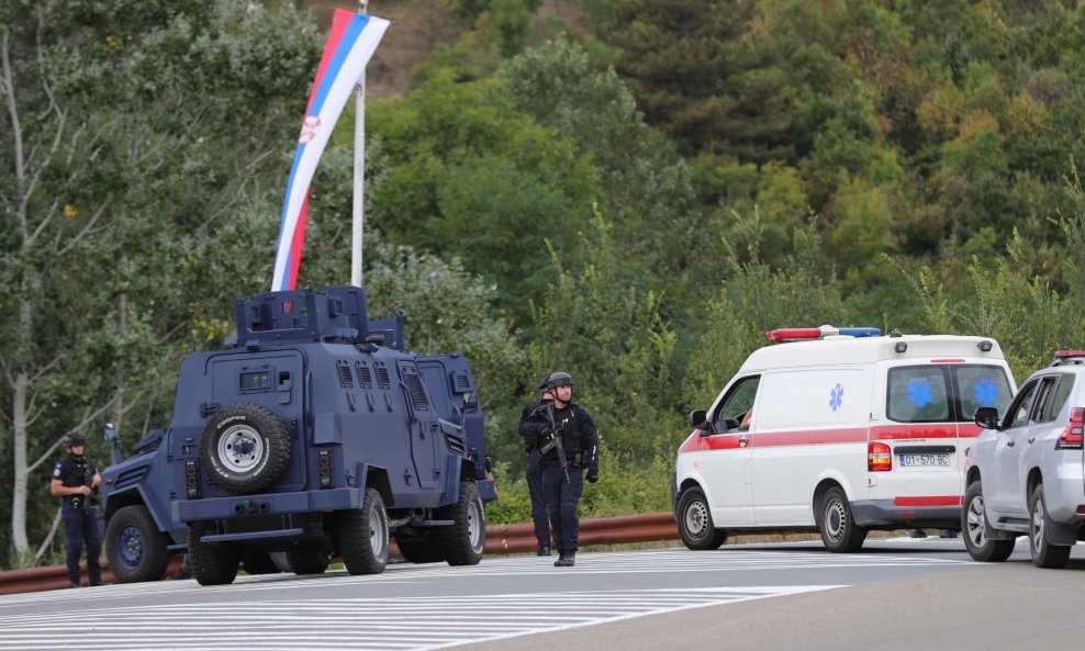 Kosovo, nedaleko od sela Banjska