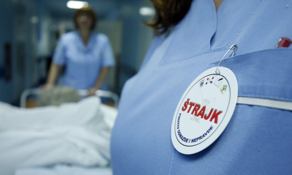 medicinske sestre štrajk