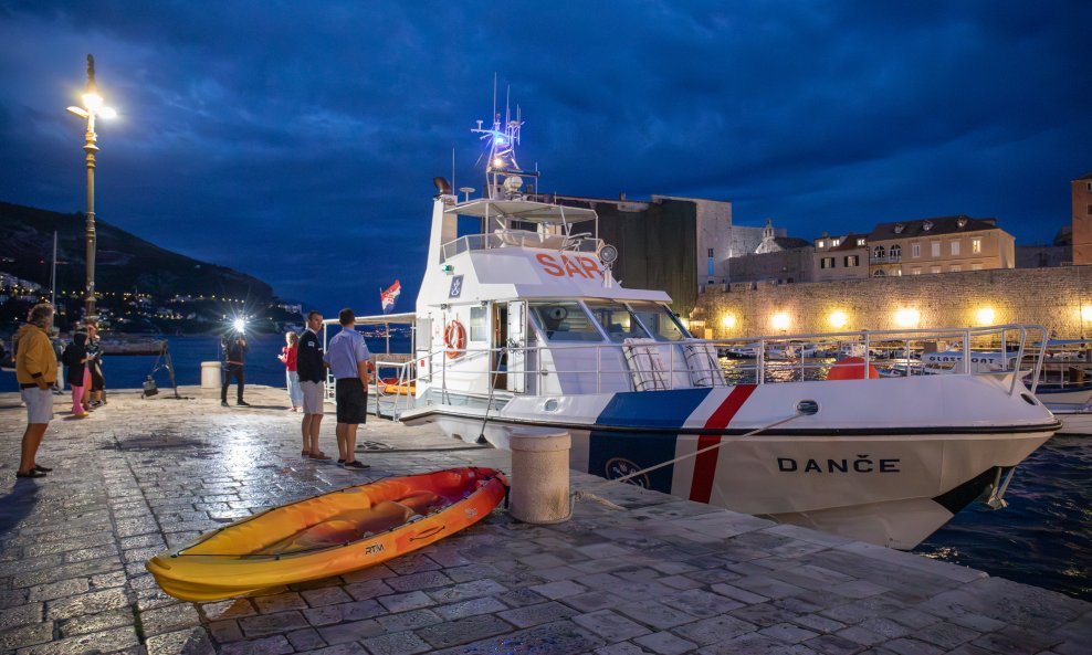 Potraga za kajakašima kod Dubrovnika