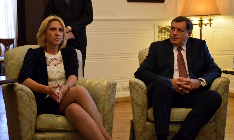 Željka Cvijanović i Milorad Dodik