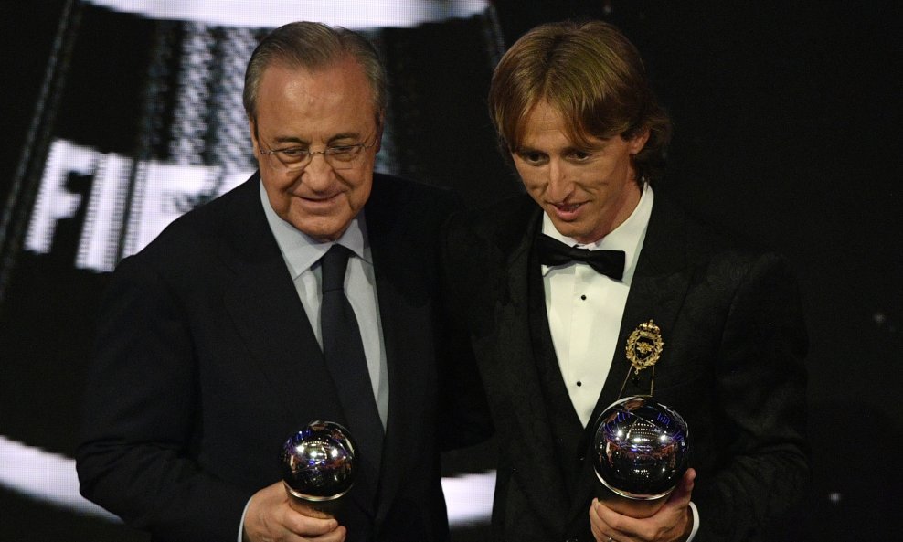 Florentino Perez i Luka Modrić