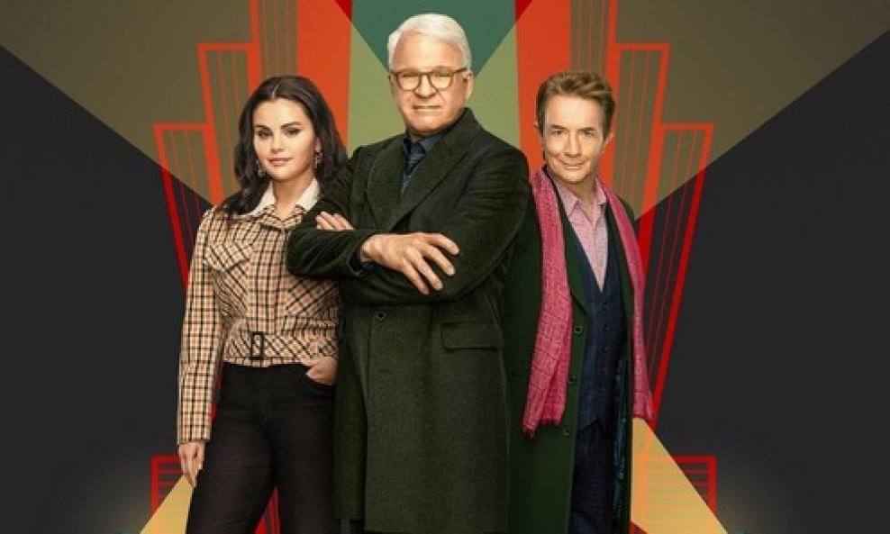 Steve Martin kao Charles, Martin Short kao Oliver i Selena Gomez kao Mabel u seriji 'Samo ubojstva u zgradi'