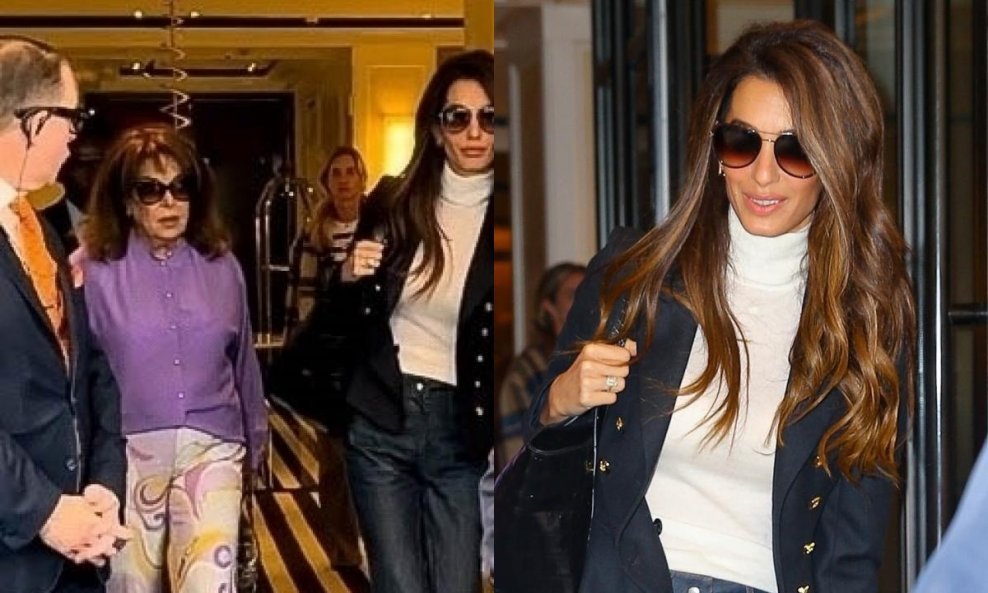 Amal Clooney i Baria Alamuddin