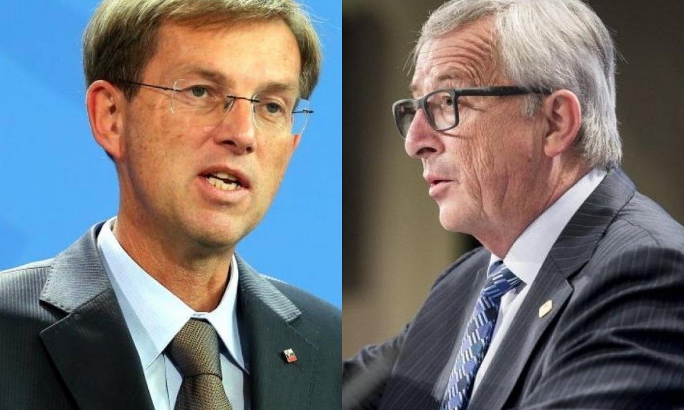 Miro Cerar i Jean-Claude Juncker