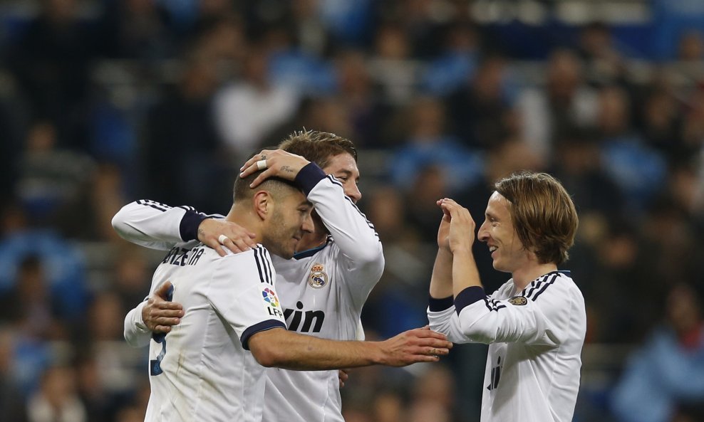 Karim Benzema Luka Modrić Real Madrid