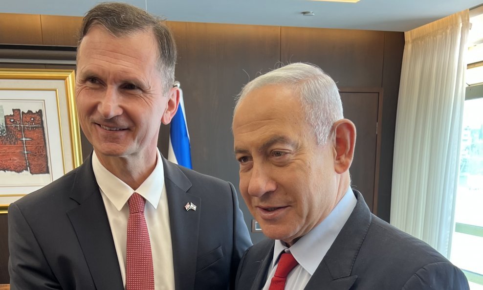 Benjamin Netanyahu, predsjednik Vlade Izraela i Dragan Primorac