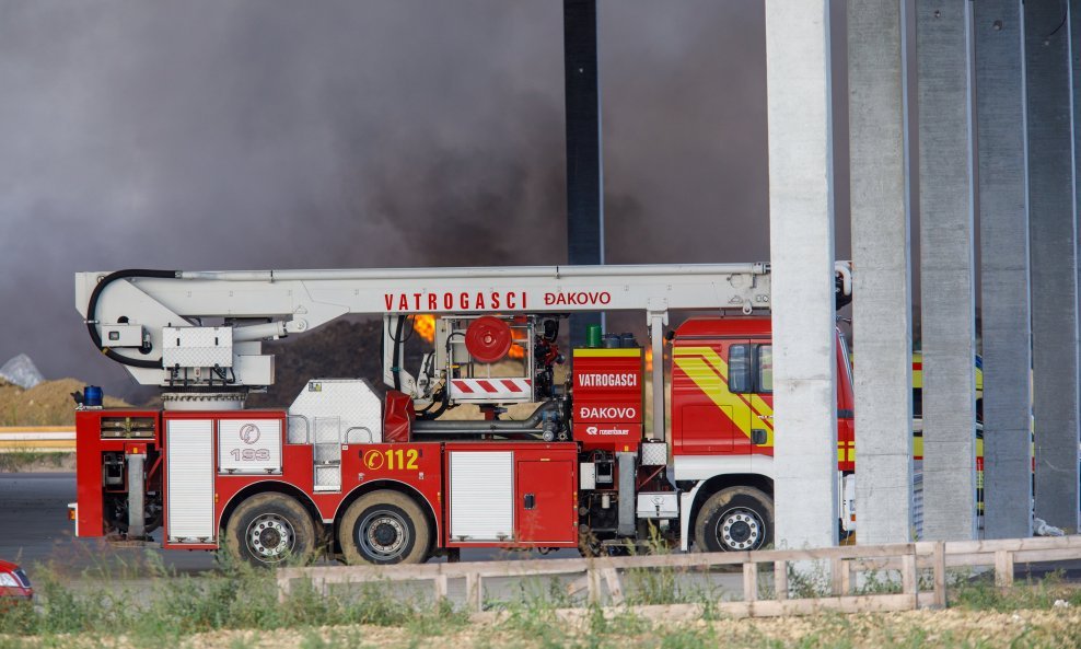 Požar u Dravi Internationalu, Osijek