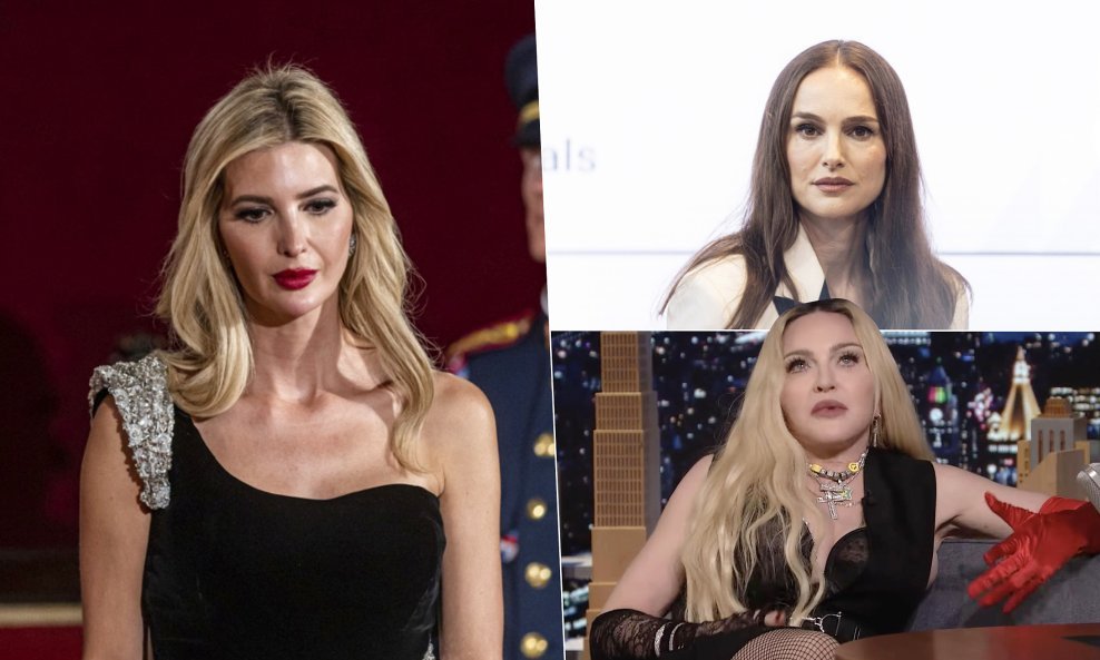 Ivanka Trump, Natalie Portman, Madonna