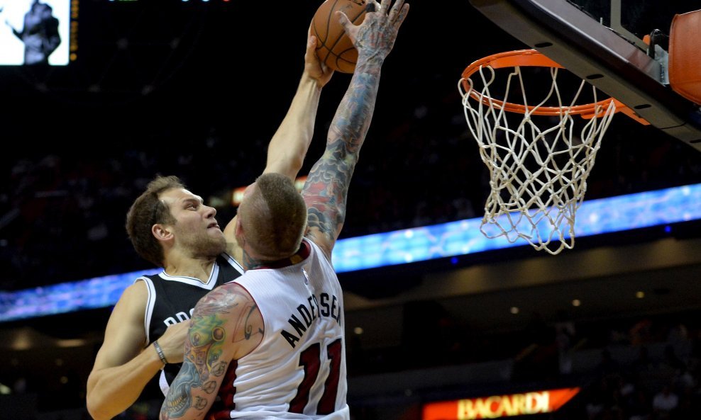 Bojan Bogdanović Chris Andersen Brooklyn Nets Miami Heat NBA