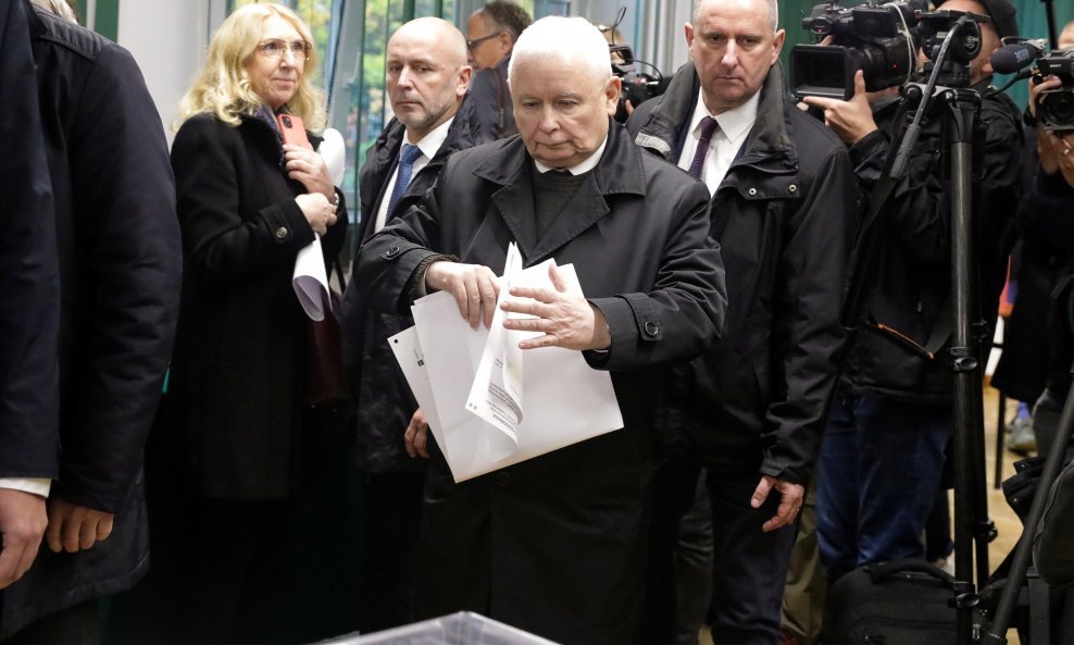 Čelnik stranke Pravo i pravda Jaroslaw Kaczynski
