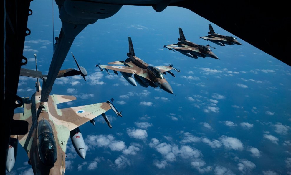 Ilustracija/Izraelski avioni F-16
