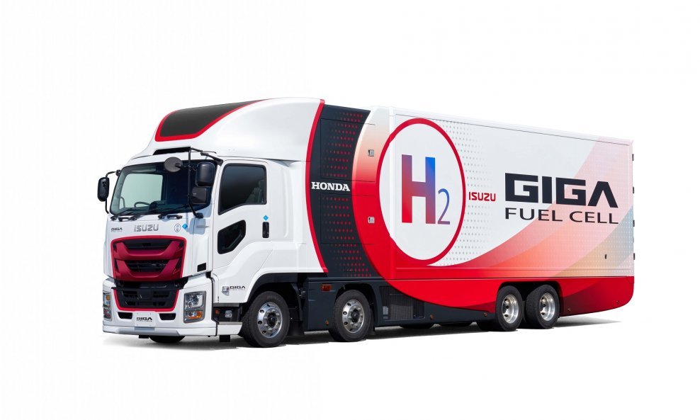 Isuzu i Honda predstavljaju teški kamion s pogonom na vodik: Giga Fuel Cell