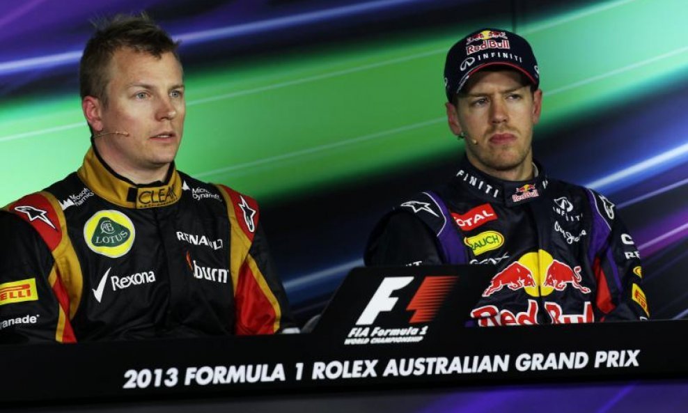 Kimi Raikkonen i Sebastian Vettel