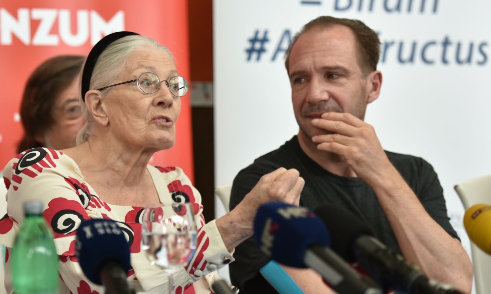 Vanessa Redgrave i Ralph Fiennes