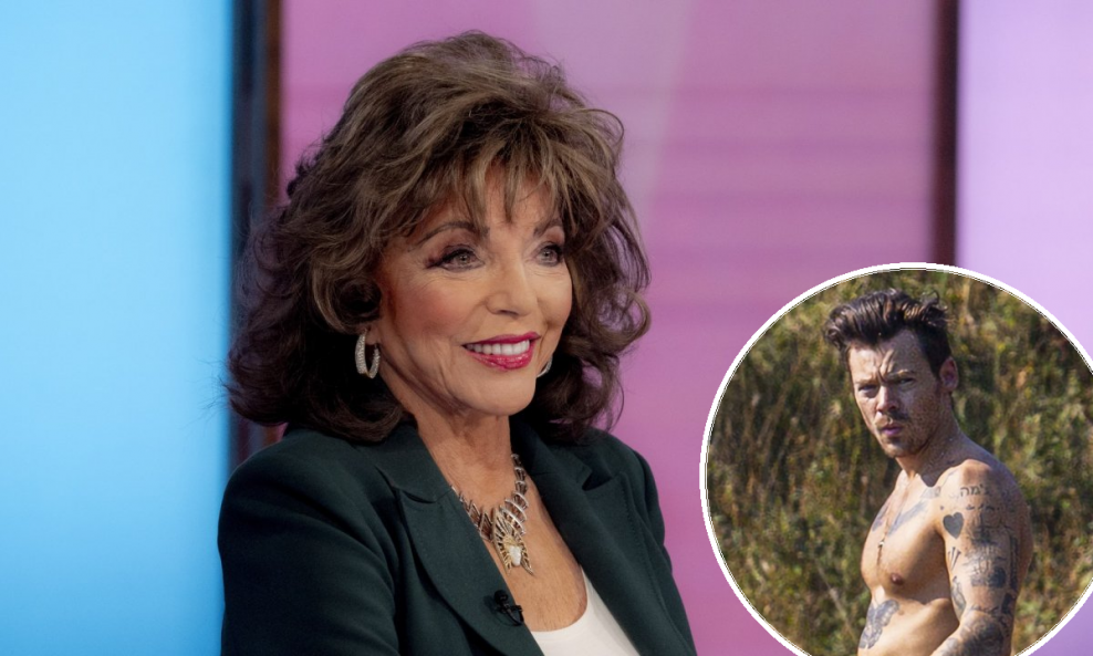 Joan Collins i Harry Styles