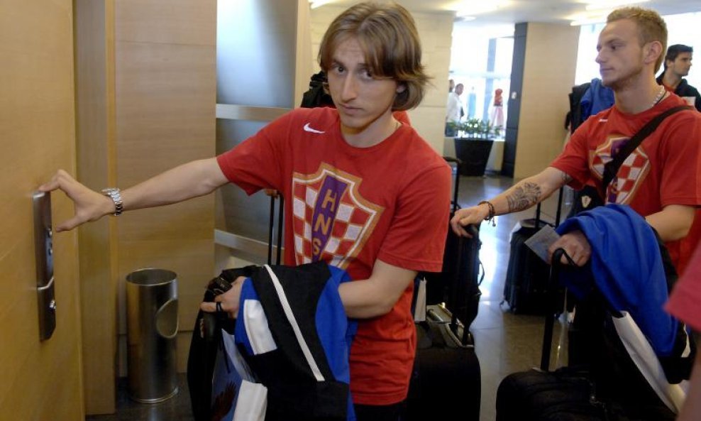 Luka Modrić i Ivan Rakitić