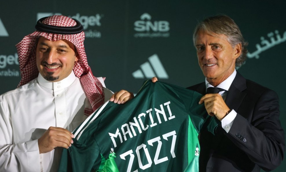 Yasser Al-Misehal i Roberto Mancini