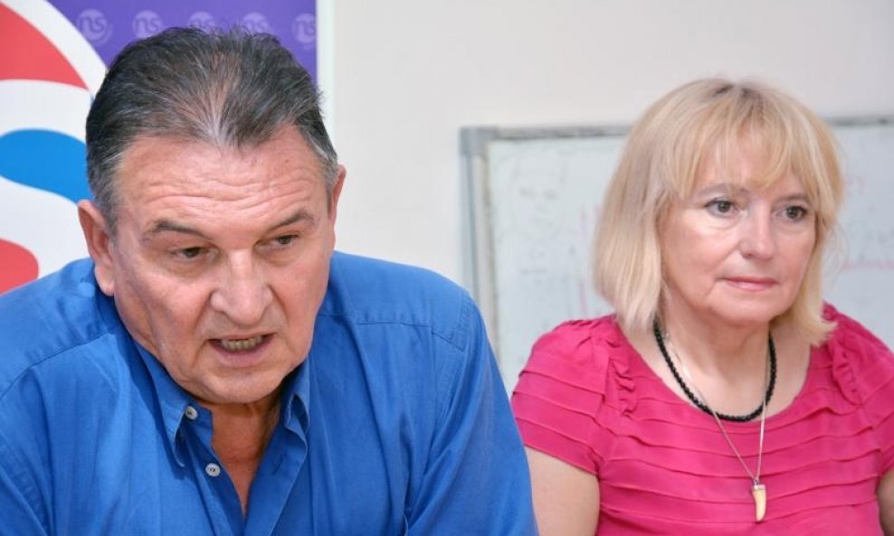 Radimir Čačić i Alenka Košiša Čičin-Šain