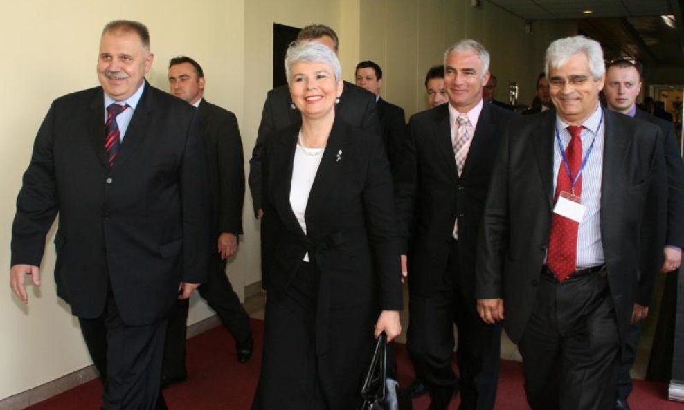 Ivan Šuker, Jadranka Kosor,Ante Županović,Goran Pauk