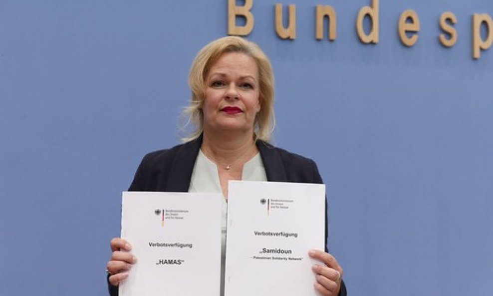 Nancy Faeser, njemačka ministrica unutarnjih poslova
