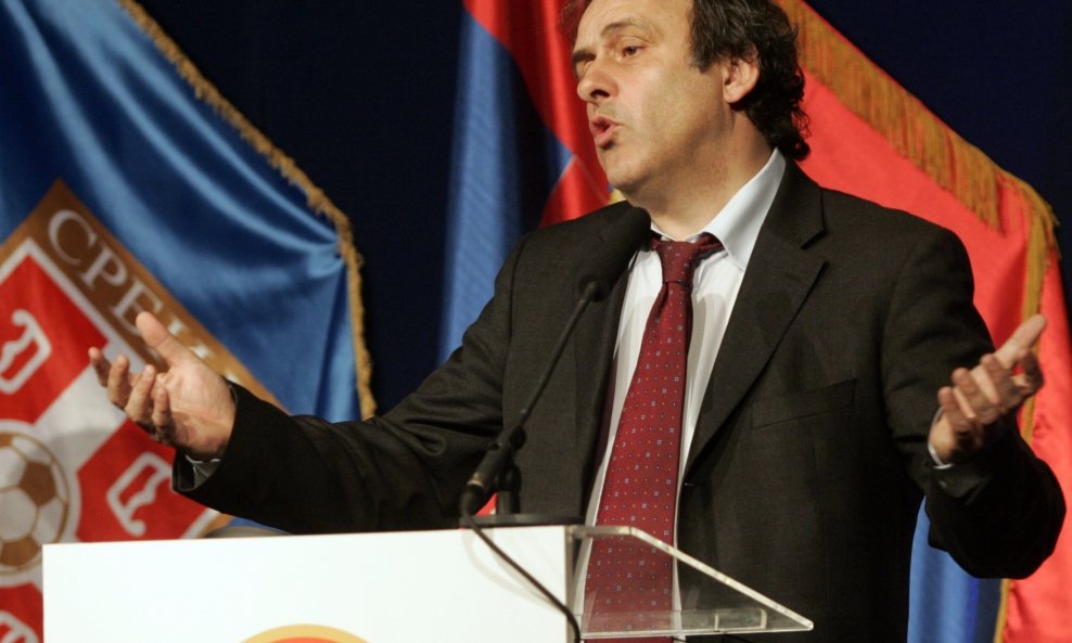 Michel Platini, predsjednik Uefe