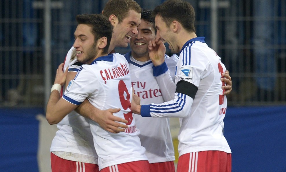 Slavlje igrača HSV-a