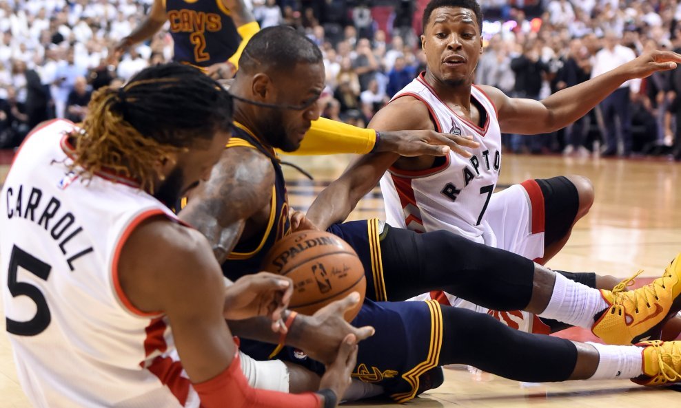 LeBron James  Kyle Lowry DeMarre Carroll