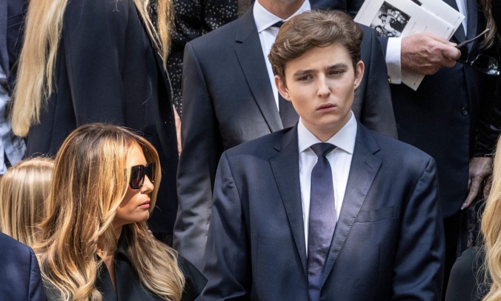 Melania Trump i Barron Trump