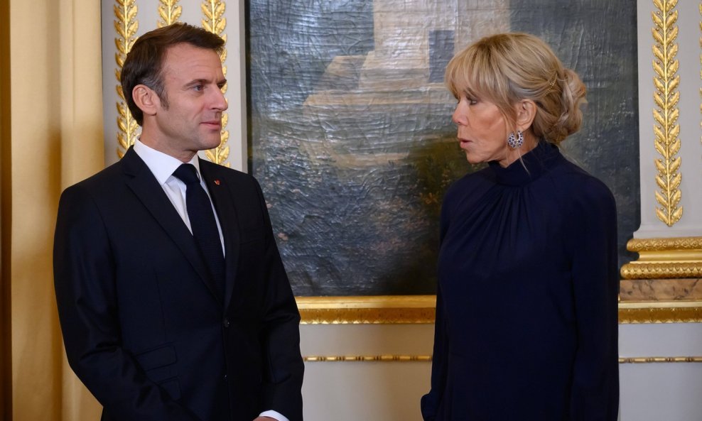 Emmanuel i Brigitte Macron