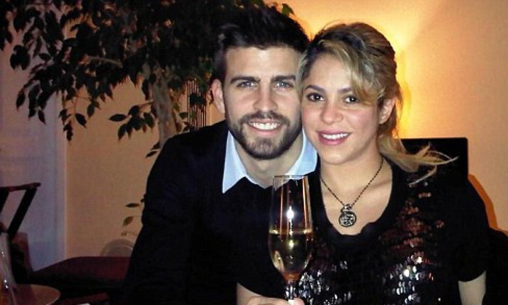 Pique i Shakira, 2013.