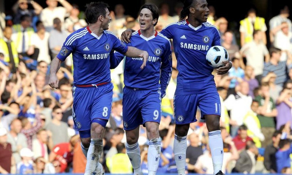 Lampard, Torres i Drogba