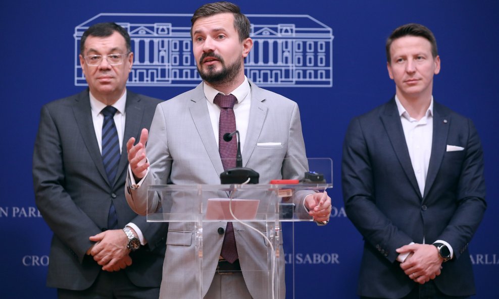 Damir Bajs, Davor Nađi i Dario Zurovec