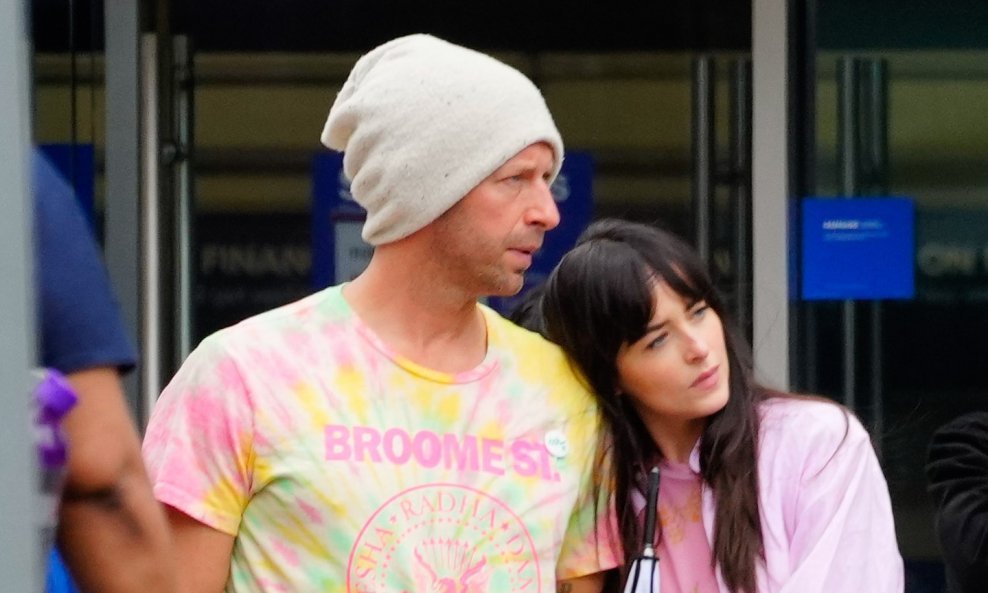 Chris Martin i Dakota Johnson