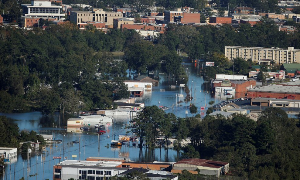 Poplave u Sjevernoj Karolini nakon uragana Matthew