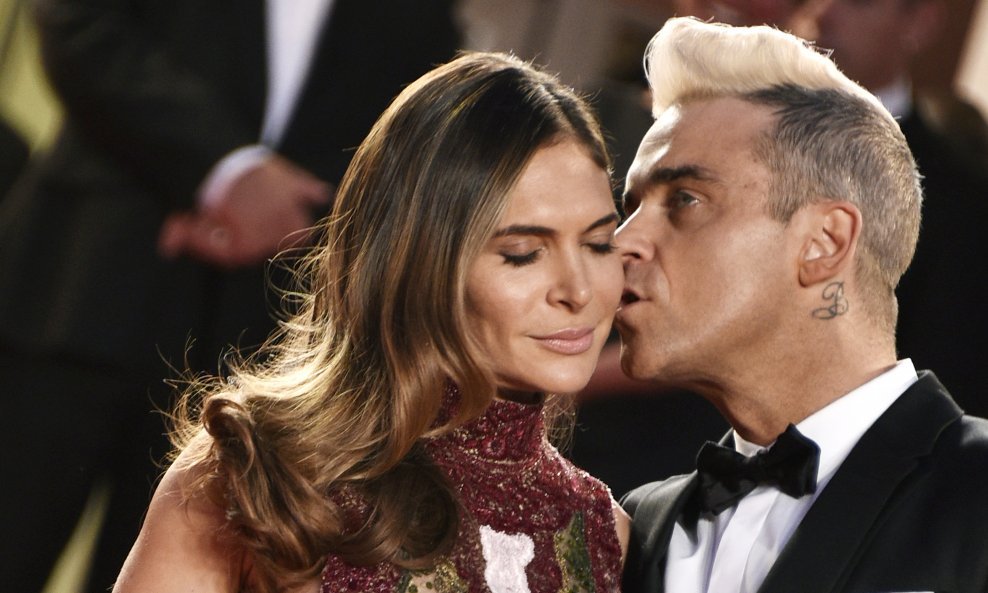 Ayda Fields i Robbie Williams