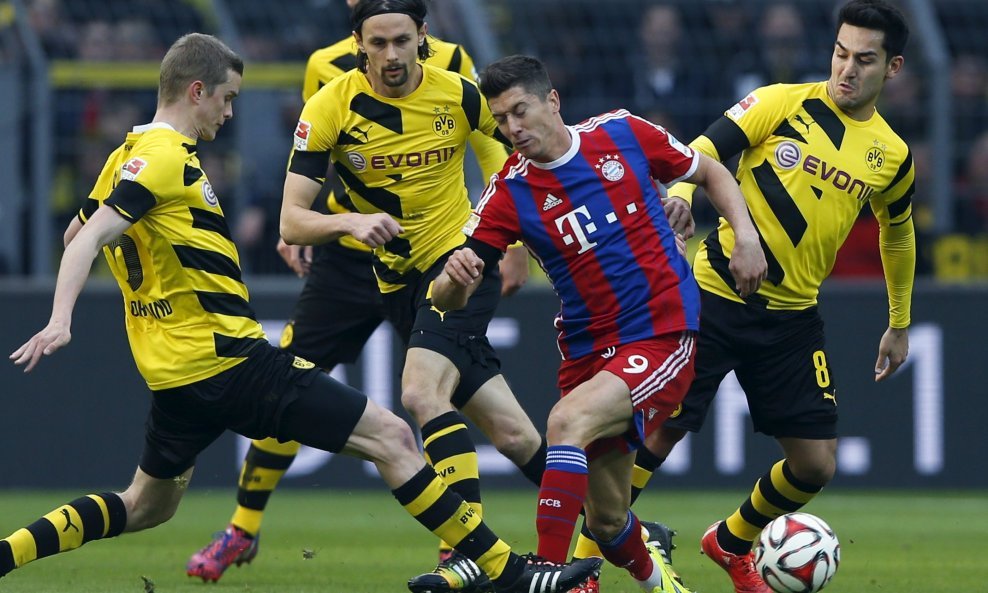Robert Lewandowski Bayern Borussia Dortmund