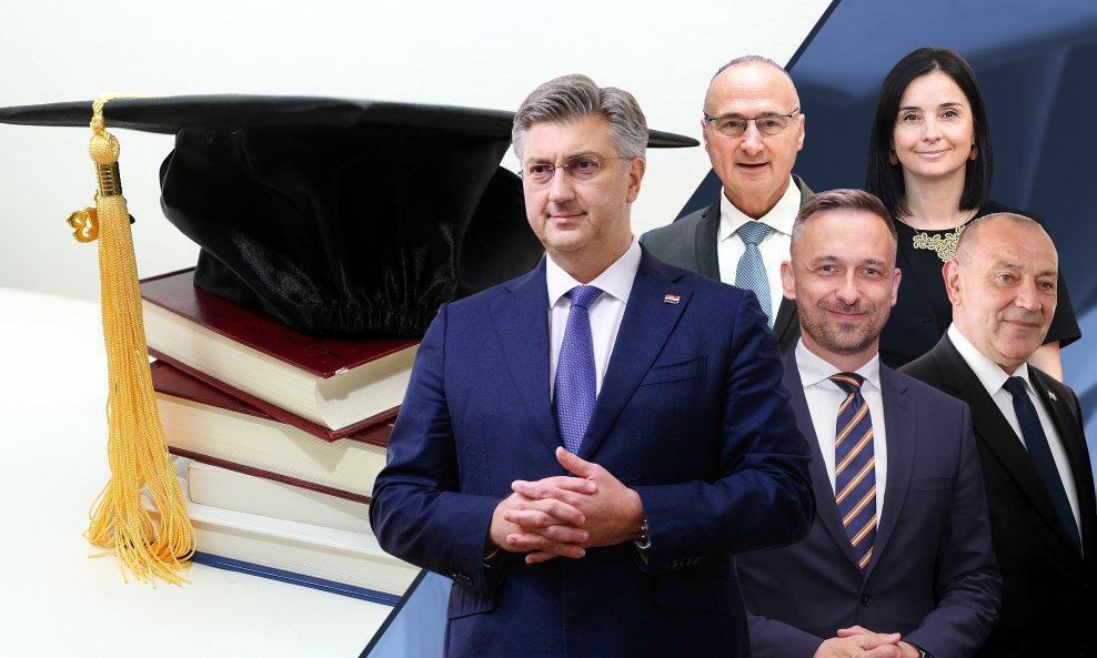 Andrej Plenković, Gordan Grlić Radman, Marija Vučković, Marin Piletić, Tomo Medved