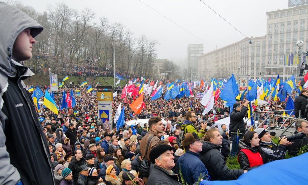 Prosvjed na kijevskom Trgu neovisnosti 2013.