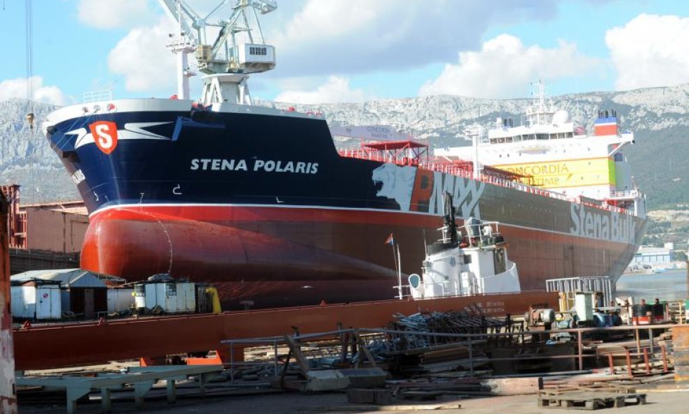 Stena polaris tanker brodosplit