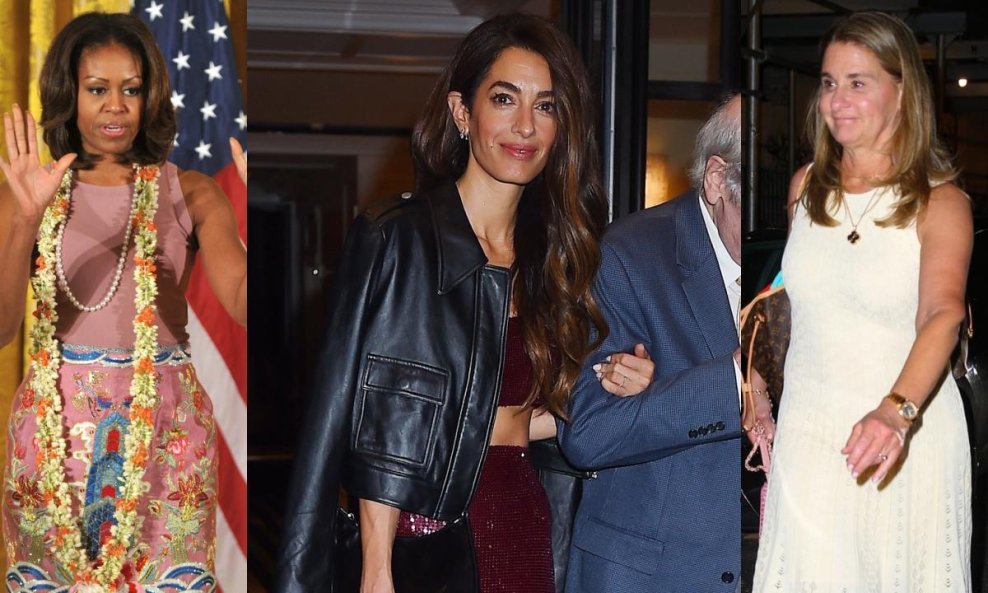 Michelle Obama, Amal Clooney i Melinda French Gates