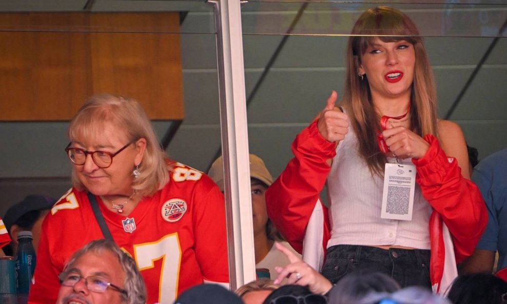 Taylor Swift i Donna Kelce