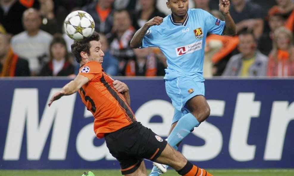 Darijo Srna Šahtar i Joshua John Nordsjaelland
