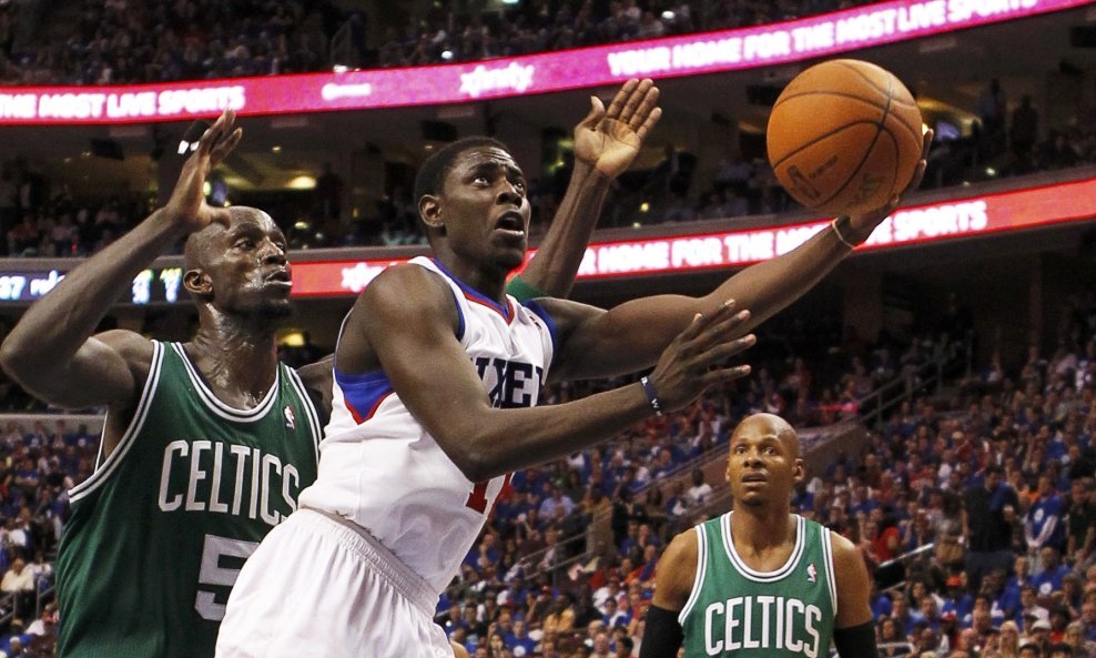 Jrue Holiday i Kevin Garnett