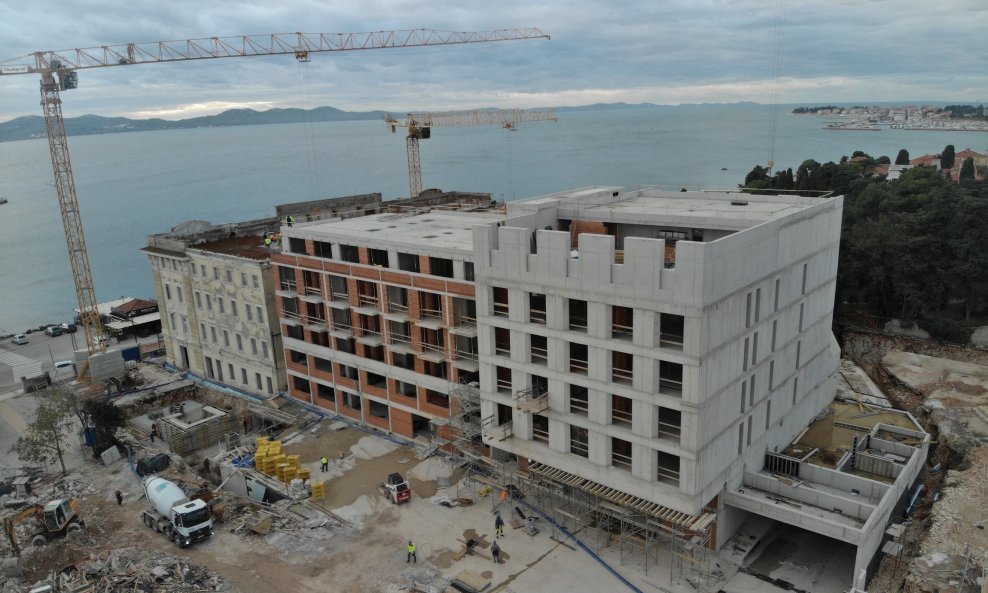 Završetak betonskih radova na projektu Hyatt Regency Zadar